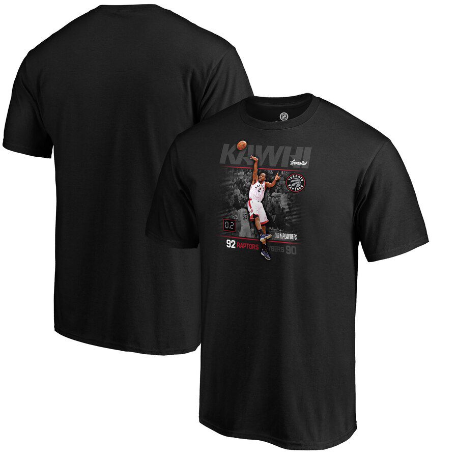 2019 Men Toronto Raptors black NBA Nike T shirt 4->nba t-shirts->Sports Accessory